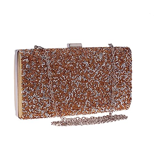 YIHANSS Damenkupplungsbeutel Harthülle kleine Quadratbeutel -Taschen Taschen Slantable Handtaschen Damen (D) von YIHANSS