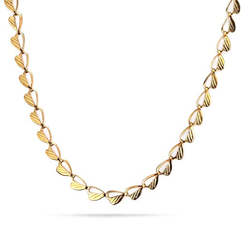 YIHANSS Halsketten Persönlichkeit, Männer und Frauen Titanium Stahl herzförmige halbhälzte kreative mit ketten modischen hip-hop sty original Geschenkschmuck. YIHANSS Halsketten Persönlichkeit, Männer und Frauen Titanium Stahl herzförmige halbhälzte kreative mit ketten modischen hip-hop sty original Geschenkschmuck. von YIHANSS