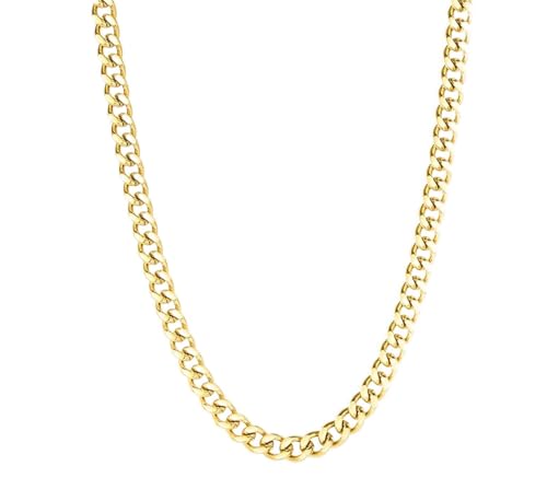 YIHANSS Halsketten Punk dicke Kette Edelstahl Kurzes Halskette Frauen Einfache Kette Halskette Anhänger Halskette von YIHANSS