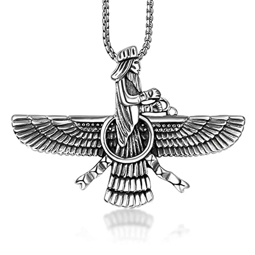 YIHANSS Halsketten Religion exotica, für Männer Frauen handgefertigt Retro -Schmuck/50 cm (Farbe: 50 cm) von YIHANSS