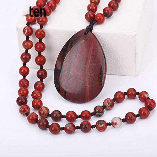 YIHANSS Halsketten populärer Halsketten -Pullover Kette Frauen Mode rotes Jasper Anhänger Prom Accessoires Mini Exo Dragon Süßes YIHANSS Halsketten populärer Halsketten -Pullover Kette Frauen Mode rotes Jasper Anhänger Prom Accessoires Mini Exo Dragon Süßes von YIHANSS