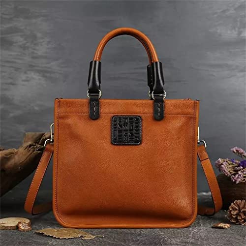 YIHANSS Handtasche Damentasche Designer Retro Casual Handtasche Damen Umhängetasche (Farbe: Argento, Größe von YIHANSS