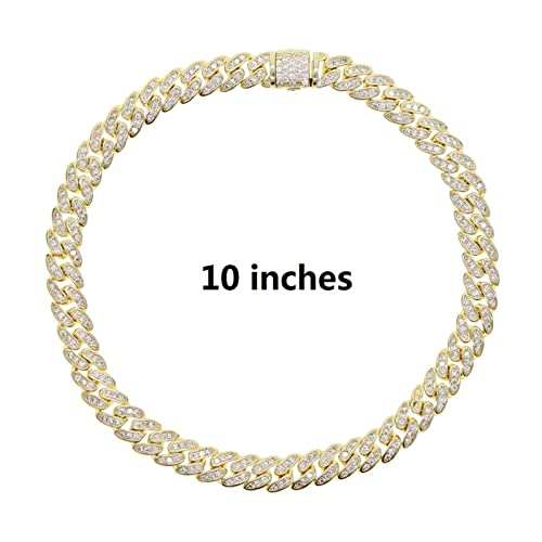 YIHANSS Knöchelarmbänder Strand Frauen Schmuck aus Bling Link Chain Foot Kette Fußkettchen Fuß Kette Mädchen Fachkettchen Frauen Fußkettchen (Farbe: C) von YIHANSS