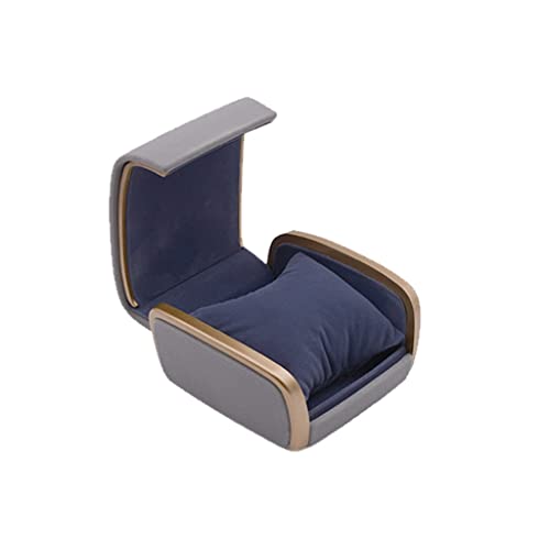 YIHANSS Kreativität Juwelierpaket Box verfügbar Ehering Anhänger Halskette Watch Brosche Juwely Geschenkkoffer (Farbe: C, Größe: 13 * 13 * 6,5 cm) von YIHANSS