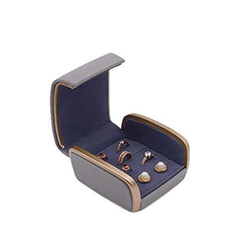 YIHANSS Kreativität Schmuckpaket Paket Box verfügbar Ehering Anhänger Halskette Watch Brosche Juwely Geschenkkoffer (Farbe: A, Größe: 13 * 13 * 6,5 cm) von YIHANSS