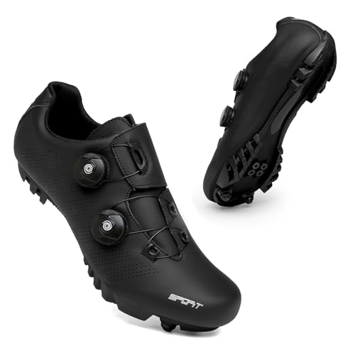 YIHOODA Fahrradschuhe Herren SPD Schuhe Damen Mountainbike Radsport Gravel Radschuhe Kompatibel mit SPD Cleats Komfort Atmungsaktiv Radsportschuhe von YIHOODA