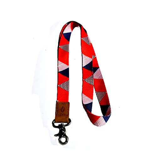 Yihor Schlüsselanhänger Lanyard ID Lanyard Hals Lanyard Schlüsselanhänger Halter Cool Lanyard für Schlüssel Lanyard für Frauen Lanyard für Kinder (rot) von YIHOR