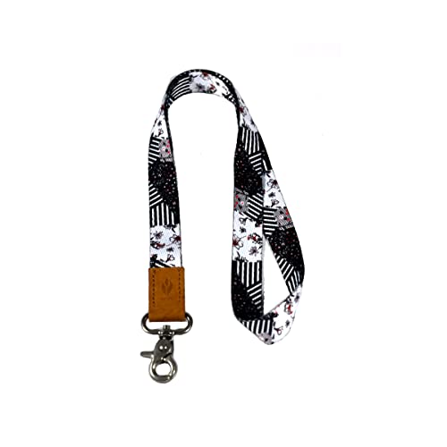 Yihor Schlüsselanhänger Lanyard ID Lanyard Hals Lanyard Schlüsselanhänger Halter Cool Lanyard für Schlüssel Lanyard für Frauen Schlüsselband für Kinder (A-Flower) von YIHOR