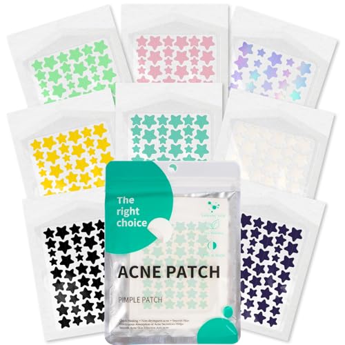 397 Stück Pimple Patch Hydrokolloid Pflaster Pickel Patch Unsichtbare NatüRliche Mit SalicylsäUre Und TeebaumöL Tag Und Nacht 2-In-1 Anti Pickel Patches Wasserdicht Atmungsaktiv Absorptions Acne Patch von YIIFELL