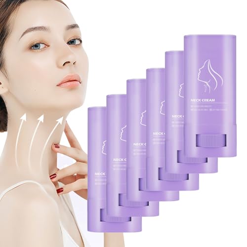 Samuwak Halspflegestift, Samuwak straffender Halsstift, Samuwak Halspflegecreme, Samuwak Halspflegecreme feuchtigkeitsspendend und geschmeidig, ölpflegende straffende Halscreme für Frauen (6 pcs) von YIIRA