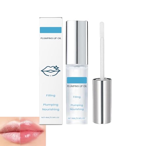 Spicule Plumping Lip Shot, langanhaltendes feuchtigkeitsspendendes Lippenserumöl für Frauen, Lippenpflege für Tag und Nacht, spendet Feuchtigkeit und pflegt trockene Lippen (1pcs) von YIIRA