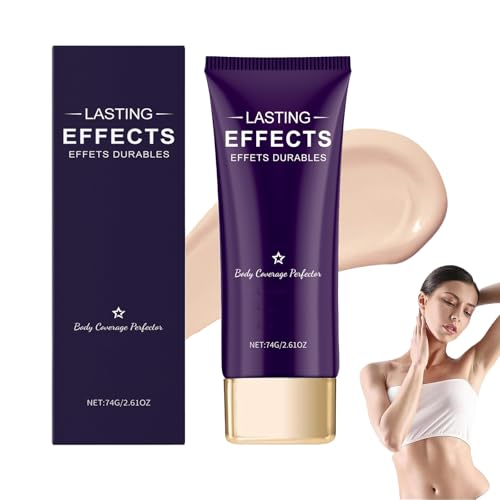 YIIRA Perfektionierer für den gesamten Teint, für die Beine, wasserfester Perfektionierer für die Körperabdeckung, langanhaltender, schweißfester Concealer für Frauen, feuchtigkeitsspendend (1pcs) YIIRA Perfektionierer für den gesamten Teint, für die Beine, wasserfester Perfektionierer für die Körperabdeckung, langanhaltender, schweißfester Concealer für Frauen, feuchtigkeitsspendend (1pcs) von YIIRA