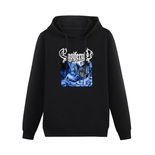 YIJIALIN Ensiferum from Afar Folk Metal Finlandia Band Hoody Hoodies Men's Pullover Sweatershirt Black L von YIJIALIN