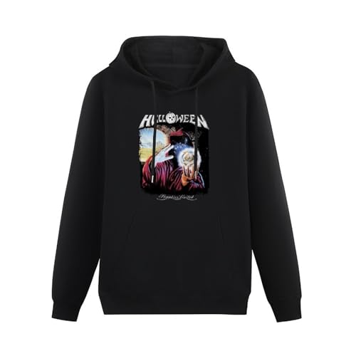 YIJIALIN Helloween Keeper Legends Men Hoody Regular Black XL von YIJIALIN
