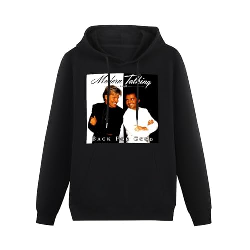 YIJIALIN Modern Talking Back for Good Album Cover Men Hoody DTG Black M von YIJIALIN