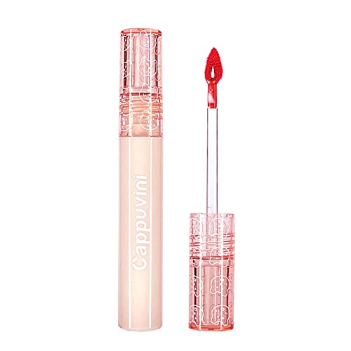 Bubble Lip Glaze, Lip Tint Stain,Glossy Mirror Transparent Lip Glaze,Fashion Lipstick Bubble Lip Glaze Water Gloss Lip,Natural Shiny Lipstick for Women,Moisturizer Lip Oil,Long Lasting Mirror (06#) von YILILK