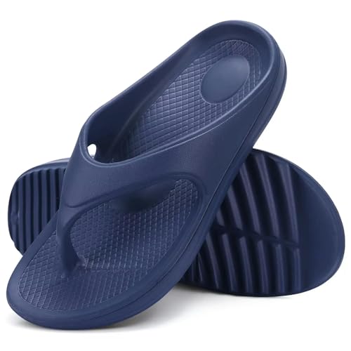 YIMAISZQ Flip Flops Damen Orthopädische Sandalen Für Frauen Bogen Unterstützung Wiederherstellung Kissen Weiche Outdoor Sommer Strandschuhe-marineblau-38 YIMAISZQ Flip Flops Damen Orthopädische Sandalen Für Frauen Bogen Unterstützung Wiederherstellung Kissen Weiche Outdoor Sommer Strandschuhe-marineblau-38 von YIMAISZQ