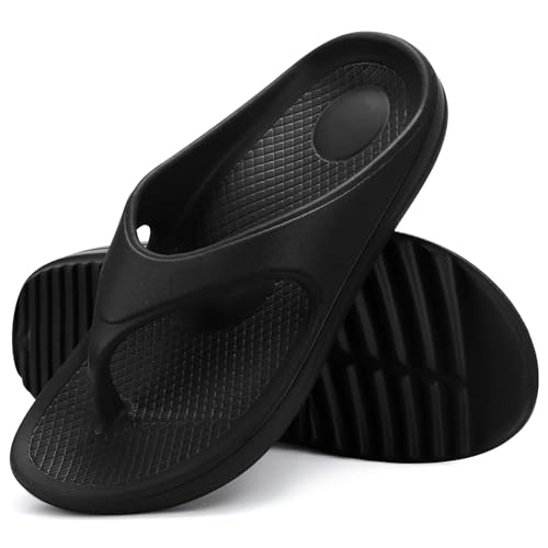 YIMAISZQ Flip Flops Damen Orthopädische Sandalen Für Frauen Bogen Unterstützung Wiederherstellung Kissen Weiche Outdoor Sommer Strandschuhe-schwarz-41 YIMAISZQ Flip Flops Damen Orthopädische Sandalen Für Frauen Bogen Unterstützung Wiederherstellung Kissen Weiche Outdoor Sommer Strandschuhe-schwarz-41 von YIMAISZQ