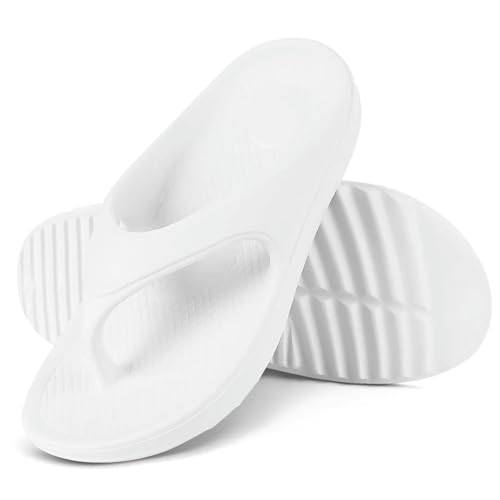 YIMAISZQ Flip Flops Damen Orthopädische Sandalen Für Frauen Bogen Unterstützung Wiederherstellung Kissen Weiche Outdoor Sommer Strandschuhe-weiß-42 YIMAISZQ Flip Flops Damen Orthopädische Sandalen Für Frauen Bogen Unterstützung Wiederherstellung Kissen Weiche Outdoor Sommer Strandschuhe-weiß-42 von YIMAISZQ