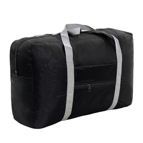 YIMAISZQ handgepäck Tasche Gepäckspeicherbeutelklapper Kleiderspeicher Und Tragbarer Reisetasche-schwarz von YIMAISZQ