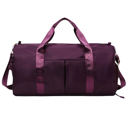 YIMAISZQ handgepäck Tasche Hand -Luggage -Tasche Sport Fitness Bag Gepäckstasche Reisetasche-lila Rot-groß von YIMAISZQ