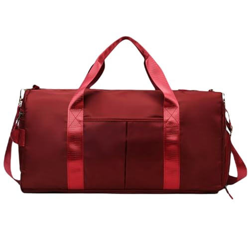 YIMAISZQ handgepäck Tasche Hand -Luggage -Tasche Sport Fitness Bag Gepäckstasche Reisetasche-rot-groß von YIMAISZQ