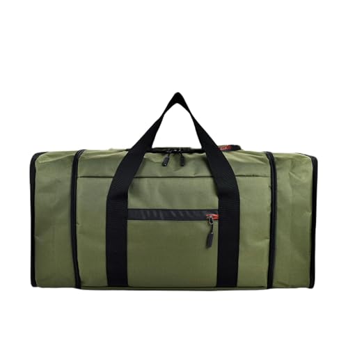 YIMAISZQ handgepäck Tasche Handgepäcktasche, Reisetasche, wasserdichte Faltende Gepäcktasche, Aufbewahrungstasche-grün-große Größe von YIMAISZQ