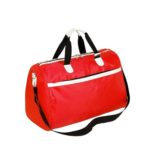 YIMAISZQ handgepäck Tasche Handicular Reisetasche Wasserdicht Kann Gefaltetes Gepäckbeutel Reisetasche-groß Rot-groß von YIMAISZQ