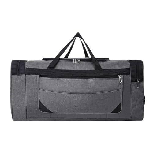 YIMAISZQ handgepäck Tasche Reisetasche Aus Reisenbeutel Anti -Plash -wasserstücke Gepäckbeutel-grau-Tipps (48 cm*20 cm*28 cm) von YIMAISZQ