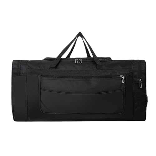 YIMAISZQ handgepäck Tasche Reisetasche Aus Reisenbeutel Anti -Plash -wasserstücke Gepäckbeutel-schwarz-Mitte (60 cm*24 cm*31 cm) von YIMAISZQ
