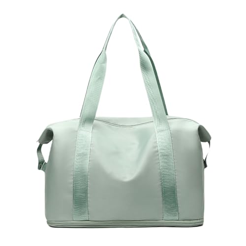 YIMAISZQ handgepäck Tasche Reisetasche Klappende Gepäckbeutel Sporttasche Handtasche Yoga Fitness Bag-hellgrün von YIMAISZQ