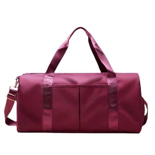 YIMAISZQ handgepäck Tasche Reisetasche Sport Yoga Bag Fitness Bag-dunkelviolett-groß von YIMAISZQ
