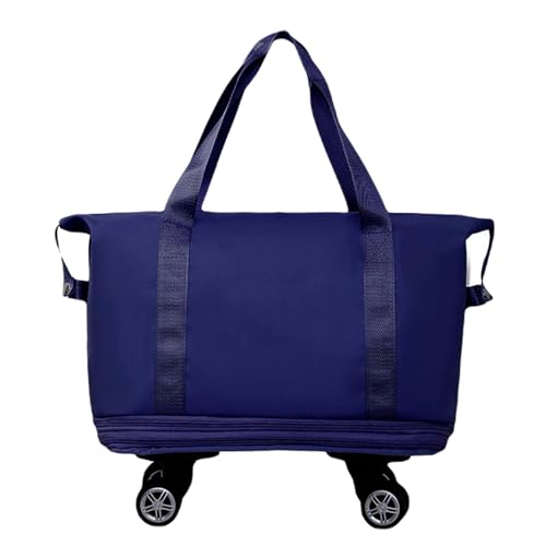 YIMAISZQ handgepäck Tasche Reisetasche Wanxiang Rad Gepäckbeutel-tiefes Blau von YIMAISZQ