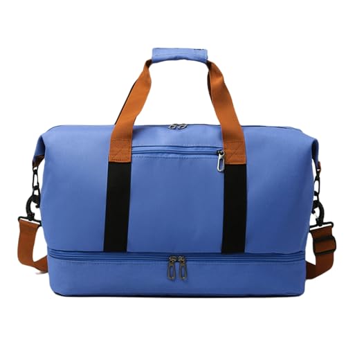 YIMAISZQ handgepäck Tasche Reisetaschenbags Schuhe Lagerhaus Tasche Fitness Sportrucksack-Lake Blue -a von YIMAISZQ