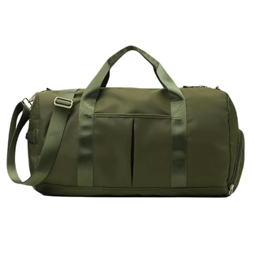 YIMAISZQ handgepäck Tasche Sport Fitness Bag Reisenbeutel Yoga Bag -Rucksack-dunkelgrün von YIMAISZQ
