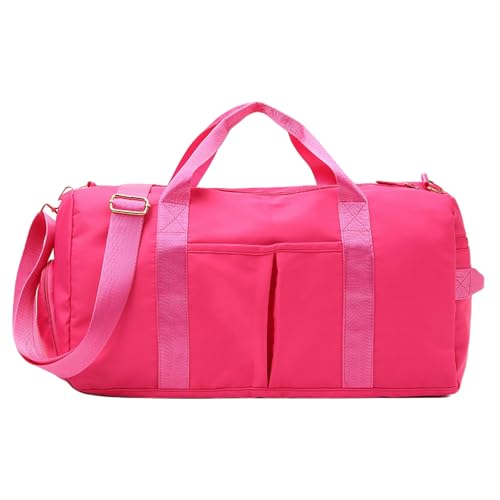 YIMAISZQ handgepäck Tasche Sport Fitness Bag Reisenbeutel Yoga Bag -Rucksack-rosenrot von YIMAISZQ