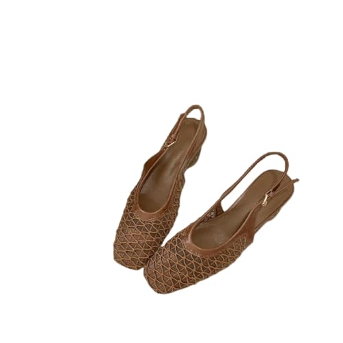 YIMAISZQ sandalen damen 슬리퍼 Retro Vielseitige Frauenschuhe Sommer Neue Runde Zehen Heels Komfor Frauen Modetemperament Hausschuhe-braun-39 YIMAISZQ sandalen damen 슬리퍼 Retro Vielseitige Frauenschuhe Sommer Neue Runde Zehen Heels Komfor Frauen Modetemperament Hausschuhe-braun-39 von YIMAISZQ