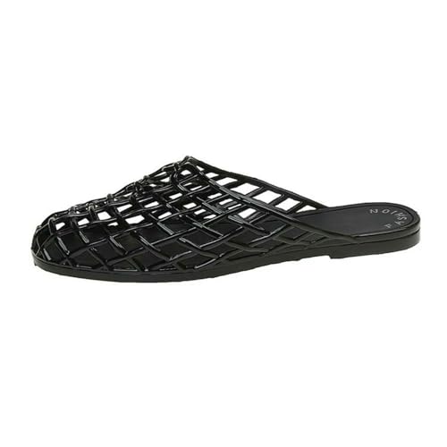 YIMAISZQ sandalen damen Women Jelly Flats Mode Slip-on Geschlossen-schwarz-37 YIMAISZQ sandalen damen Women Jelly Flats Mode Slip-on Geschlossen-schwarz-37 von YIMAISZQ