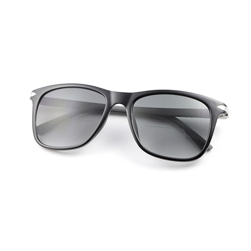 Polarisiert Bifokal Lesebrille mit Federscharnier Sonnenbrillen Leser für Damen Herren Klassische Bifokale Lesesonnenbrille UV-Schutz Sonnenbrille Polarisationsfilter Sonnenleser Lesebrillen Lesehilfe Polarisiert Bifokal Lesebrille mit Federscharnier Sonnenbrillen Leser für Damen Herren Klassische Bifokale Lesesonnenbrille UV-Schutz Sonnenbrille Polarisationsfilter Sonnenleser Lesebrillen Lesehilfe von YIMI