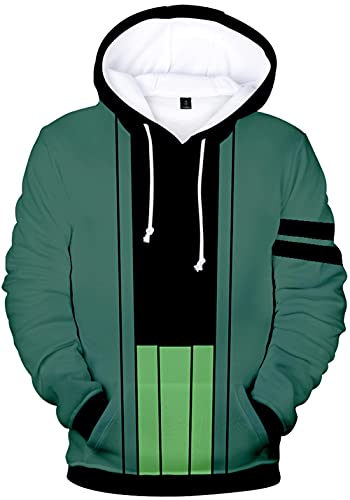 YIMIAO Unisex 3D Drucken One Piece Pullover Manga Anime Outwear Herren Jungen Hoodie Luffy Ace Kapuzenpullover(4XL) von YIMIAO
