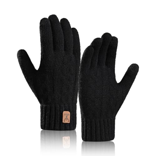 YIMVUNZ Handschuhe Herren Winterhandschuhe Herren Strickhandschuhe Winter Handschuhe Herren Damen Touchscreen Winterhandschuhe Flexible und Angenehm Weiche Fingerhandschuhe YIMVUNZ Handschuhe Herren Winterhandschuhe Herren Strickhandschuhe Winter Handschuhe Herren Damen Touchscreen Winterhandschuhe Flexible und Angenehm Weiche Fingerhandschuhe von YIMVUNZ
