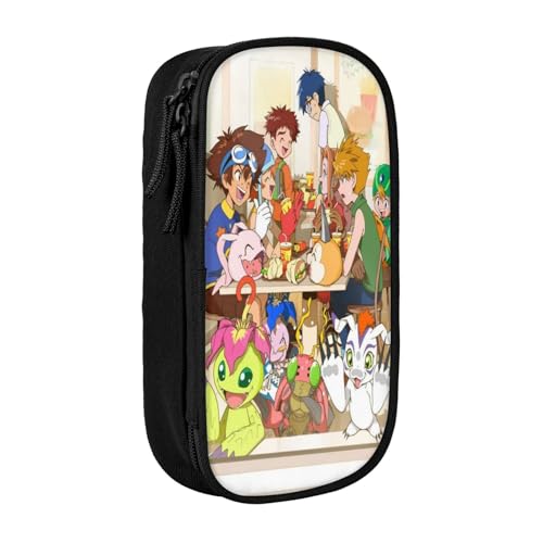 Federmäppchen mit niedlichem Jurassic Park-Logo, für Mädchen und Jungen, große Aufbewahrung, riesiges Dinosaurier-Federmäppchen, mehrfarbig, Europäischer und amerikanischer Stil, Retro, modern von YINGD