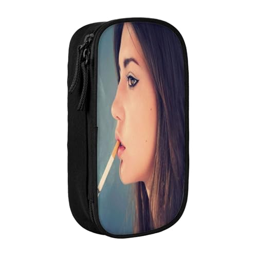 YINGD Adele Federmäppchen, auslaufsicher, innen – Oxford-Tuch mit Reißverschluss für Tintenstifte, Lippenstifte, kleine Gegenstände, mehrfarbig, Europäischer und amerikanischer Stil, Retro, modern von YINGD