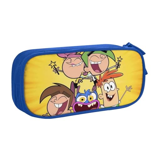 YINGD Ahh Federmäppchen mit echten Monstern, Stiftehalter, für Kinder, große Aufbewahrung, Schulbedarf, Geschenk, Federmäppchen, blau, 21x10.5x5cm, Taschen-Organizer YINGD Ahh Federmäppchen mit echten Monstern, Stiftehalter, für Kinder, große Aufbewahrung, Schulbedarf, Geschenk, Federmäppchen, blau, 21x10.5x5cm, Taschen-Organizer von YINGD