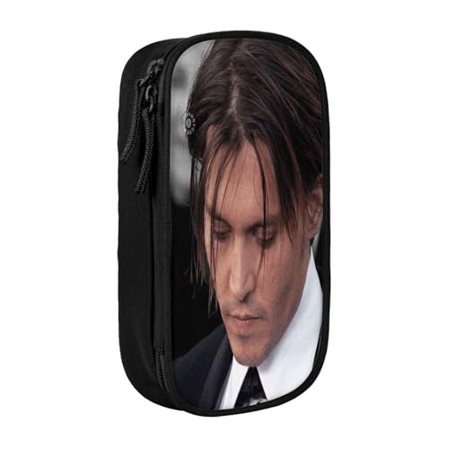 YINGD Ahh Federmäppchen mit echten Monstern, große Aufbewahrungstasche, Schulbedarf, Geschenk, Schreibwaren, Schwarz , 21x10.5x5cm, Taschen-Organizer von YINGD