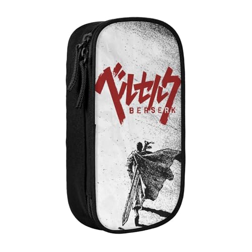 YINGD Anime Berserk Federmäppchen, Mehrzweck-Federmäppchen, großes Fassungsvermögen, langlebiges Federmäppchen, Aufbewahrung, Stifttasche, Organizer, Schreibwaren YINGD Anime Berserk Federmäppchen, Mehrzweck-Federmäppchen, großes Fassungsvermögen, langlebiges Federmäppchen, Aufbewahrung, Stifttasche, Organizer, Schreibwaren von YINGD