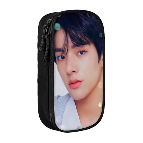 YINGD Apex Legends Federmäppchen mit großem Fassungsvermögen, ästhetisches Stiftetui, Schulbedarf, Organizer, mehrere Fächer, Schwarz , 21x10.5x5cm, Taschen-Organizer von YINGD