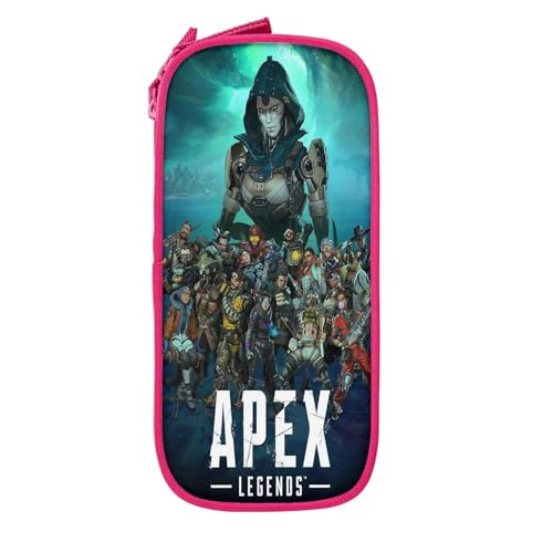 YINGD Apex Legends Federmäppchen mit großem Fassungsvermögen, ästhetisches Stiftetui, Schulbedarf, Organizer, mehrere Fächer, mehrfarbig, Europäischer und amerikanischer Stil, Retro, modern YINGD Apex Legends Federmäppchen mit großem Fassungsvermögen, ästhetisches Stiftetui, Schulbedarf, Organizer, mehrere Fächer, mehrfarbig, Europäischer und amerikanischer Stil, Retro, modern von YINGD