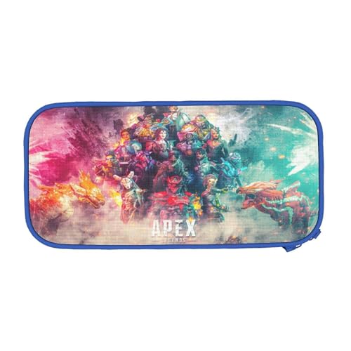 YINGD Apex Legends Federmäppchen mit großem Fassungsvermögen, ästhetisches Stiftetui, Schulbedarf, Organizer, mehrere Fächer YINGD Apex Legends Federmäppchen mit großem Fassungsvermögen, ästhetisches Stiftetui, Schulbedarf, Organizer, mehrere Fächer von YINGD