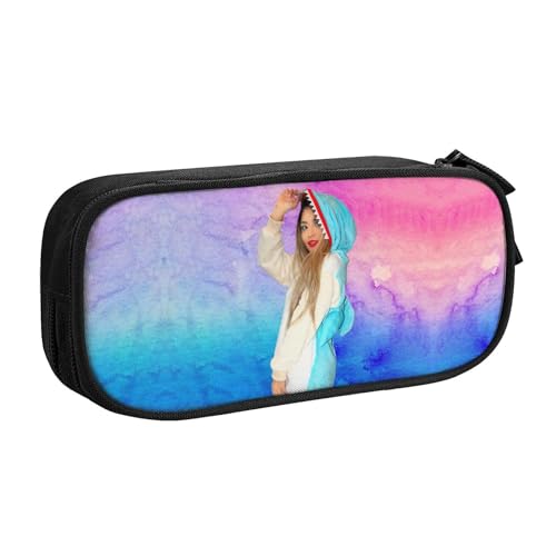 YINGD Banban Garten-Bleistifttasche Fach Bleistifttasche Grundschule Schüler Quadratisch Bleistift Schreibwaren Tasche, Schwarz , 21x10.5x5cm, Taschen-Organizer von YINGD